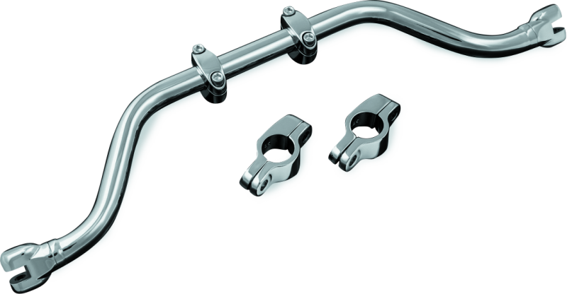 Kuryakyn Adjustable Mustache Bar For Softail / Yamaha Road Star/Raider/V-Star - Chrome