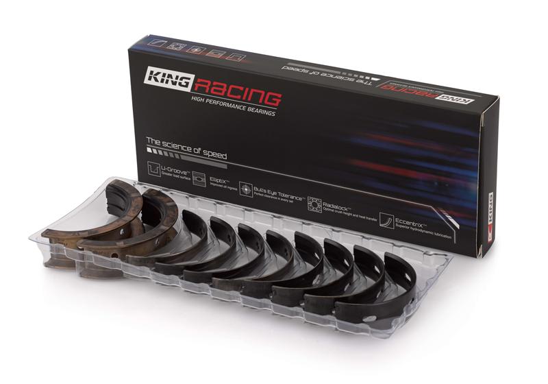 King Engine Bearings Nissan SR20DE/DET 2.0L Performance Main Bearing Set - Size STDX
