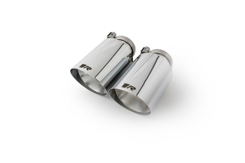 Remus Stainless Steel 102mm Straight Cut Chrome Tail Pipe Set (Quad Tips)