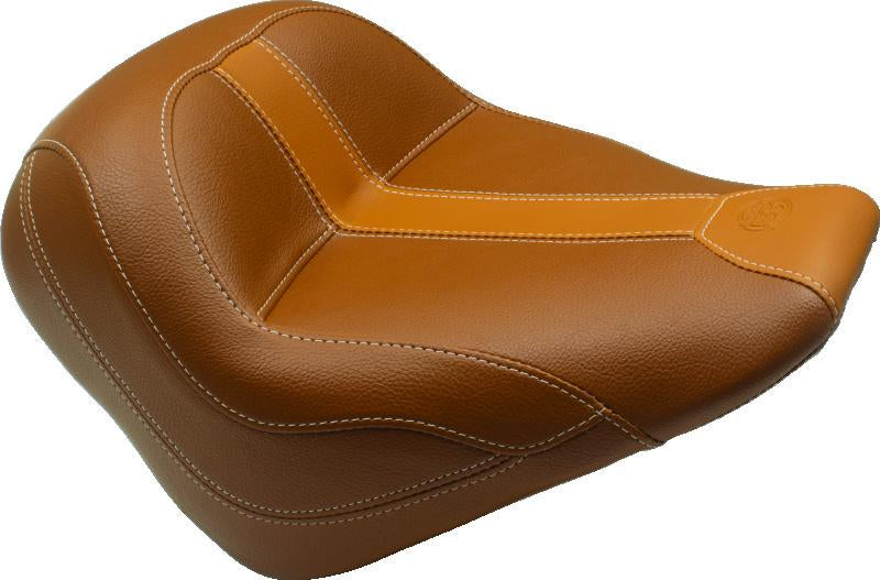 Mustang 15-21 Indian Scout Standard Touring Solo Seat - Brown