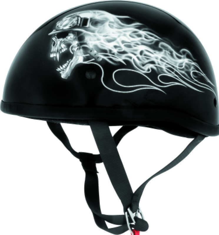 Skid Lids Biker Skull Original Helmet - XL