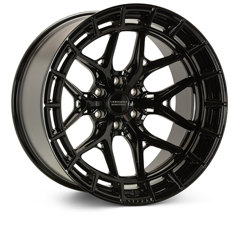 Vossen HFX-1 20x9.5 - 6x139.7 - ET30 - Deep - 106.1 - Gloss Black Wheel