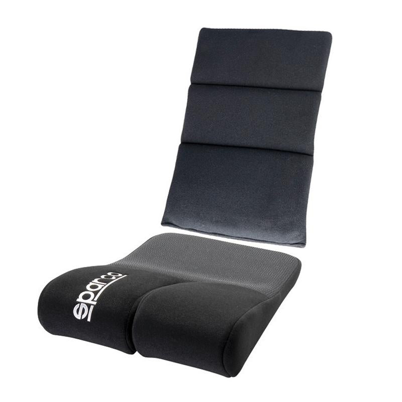 Sparco Flat Seat Pad for Evo Large Seat - Black