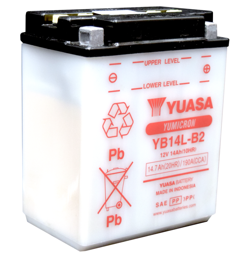Yuasa YB14L-B2 Yumicron CX 12-Volt Battery