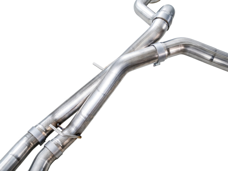 AWE Tuning 2021+ Cadillac Escalade 6.2L 0FG Dual Exit Exhaust System (Reuses OE Tips)