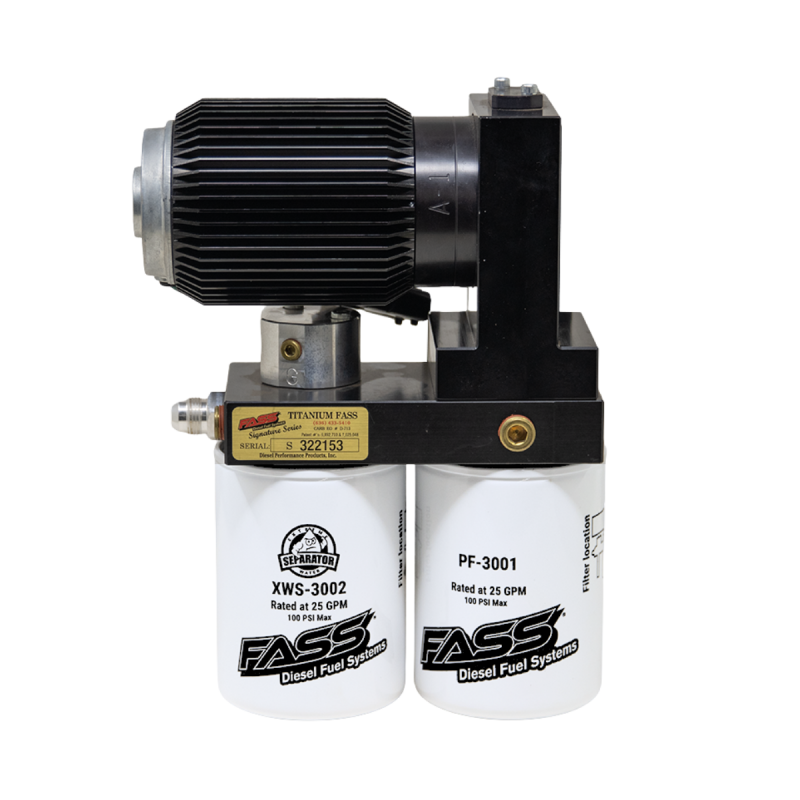 FASS 94-98 Dodge Cummins 2500/3500 140gph No Drop Titanium Plus Fuel System