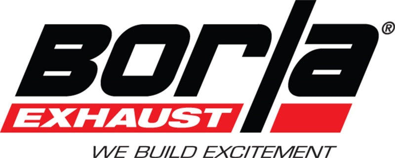 Borla 24-25 Ford Ranger Raptor 2.75in Tail Pipe Kit 4in Tip - Brawler Ceramic Black