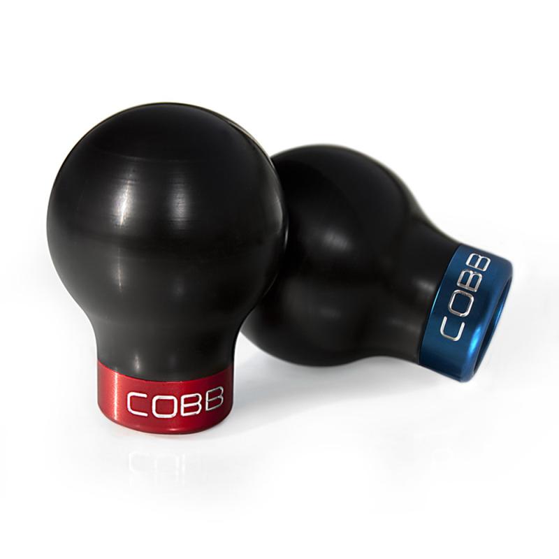 Cobb 07-13 Mazdaspeed3 & 06-07 Mazdaspeed6 Shift Knob - White Knob w/Race Red Base