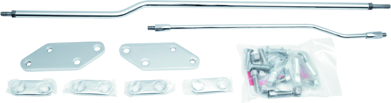 Kuryakyn 03-08 Dyna Forward Control Extenders 3in. - Chrome