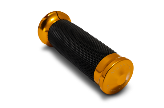 Performance Machine 24-25 Touring, 2025 Softail TBW Contour Handle Grip Set - Gold