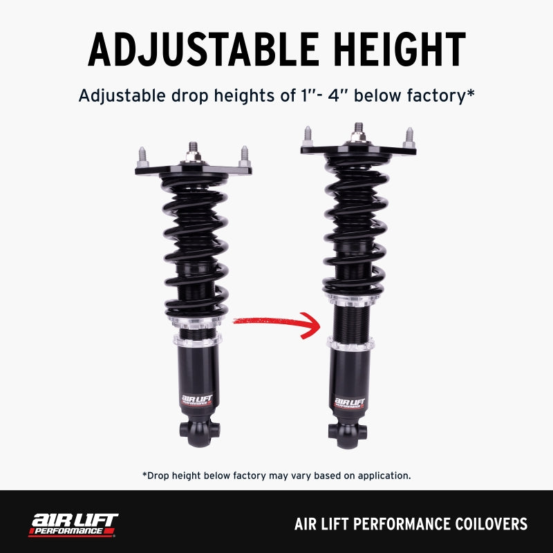 Air Lift Performance 07-08 Infiniti G35 / 09-13 Infiniti G37 Coilover Kit