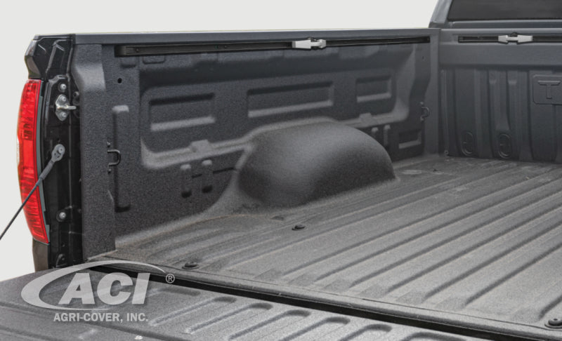 Access LOMAX Tri-Fold Cover 22-26 Toyota Tundra 5Ft./6in. Bed w/ deck rail - Matte Black