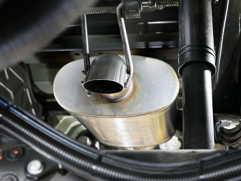 aFe 23-25 GM Colorado/Canyon L4-2.7L (t) ROCK BASHER 3 IN 409 Stainless Steel Cat-Back Exhaust