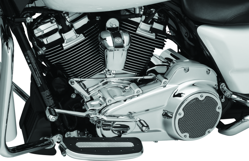 Kuryakyn 17-Up Touring Models Cylinder Base Cover - Chrome