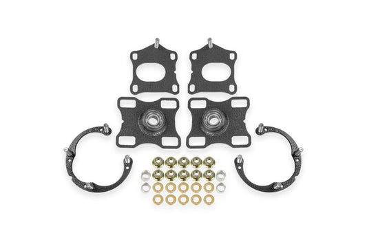 BMR Suspension 11-14 Ford Mustang Caster/Camber Plates - Black Hammertone
