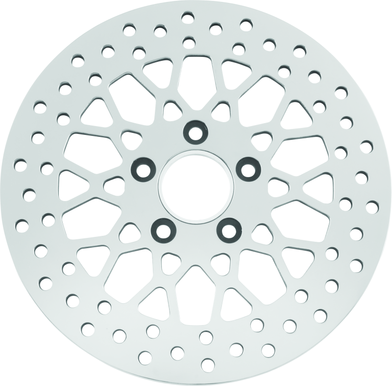 Bikers Choice 84-17 Big Twin/XL Rear 11.5in Mesh Brake Rotor (Exc 08-17 Touring)