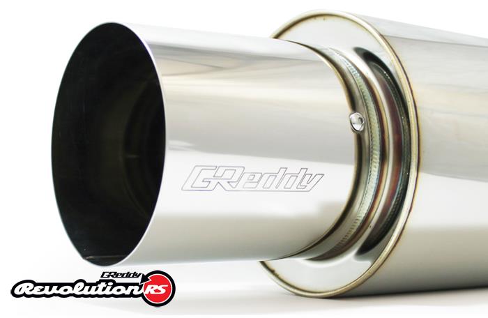 GReddy Universal 2.5in 3-Bolt Tip Revolution RS Muffler
