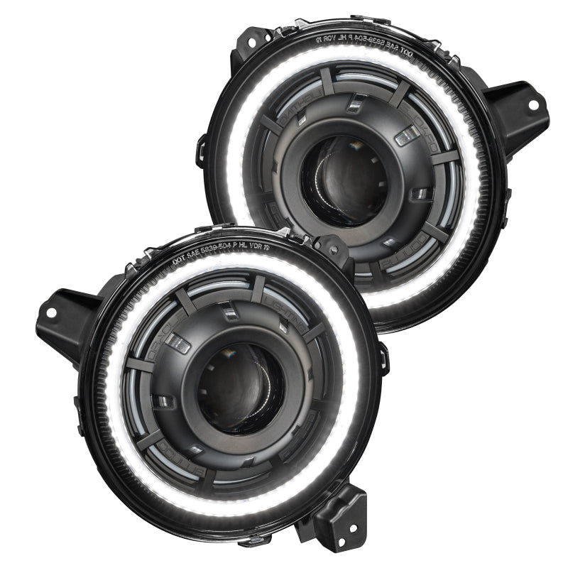 Oracle Oculus Bi-LED Projector Headlights for Jeep JL/Gladiator JT - w/ Simple Cntrl SEE WARRANTY