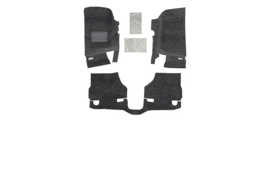 Husky Liners 11-17 Jeep Wrangler JK 2dr (Incl. Heat Shields) Guardian Impact Jeep Liner