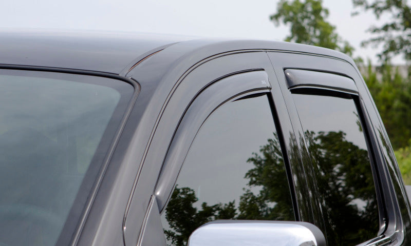 AVS 17-18 Ford F-250 Super Duty Supercab Ventvisor Front & Rear Window Deflectors 4pc - Smoke