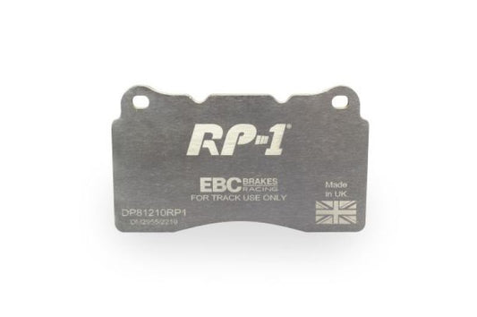 EBC Racing 2017+ Honda Civic Type-R (FK8) RP-1 Front Race Brake Pads