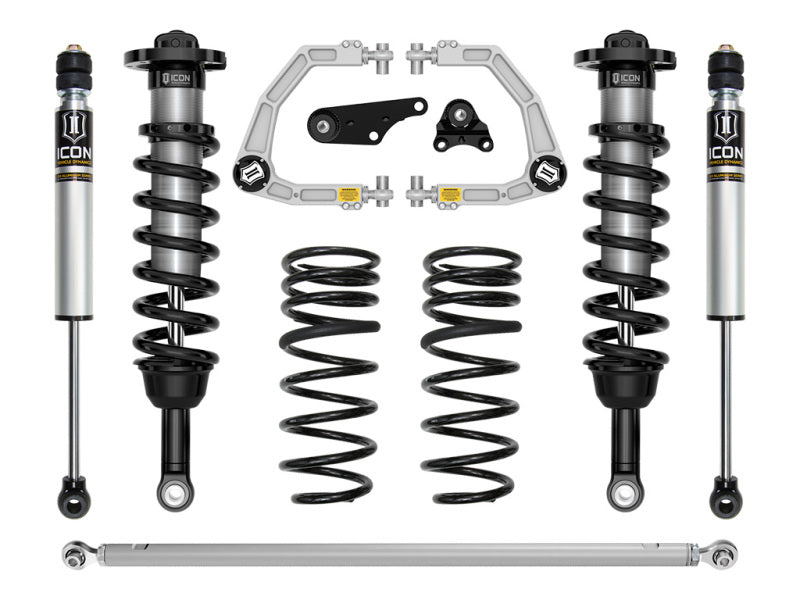 ICON 24 Land Cruiser 250 Series 1.25-3in Lift Stage 3 Suspension System Billet