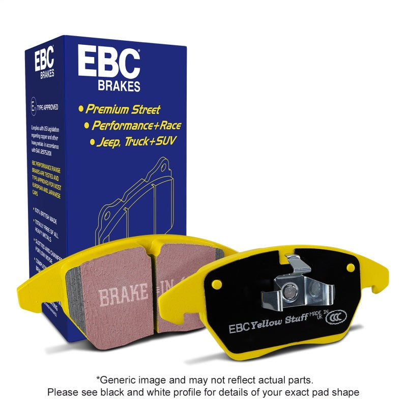 EBC 05-06 Mercedes-Benz G55 AMG 5.4 Supercharged Yellowstuff Rear Brake Pads