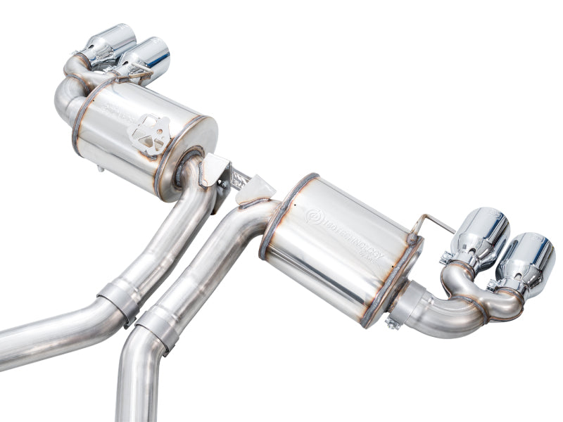 AWE Tuning 22-26 BMW M240i (G42) Touring Edition Exhaust - Chrome Silver Tips