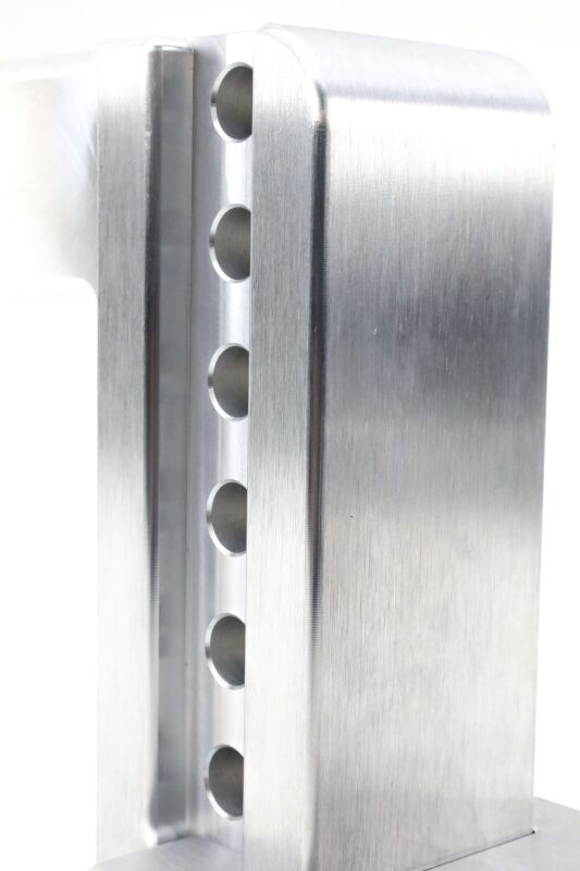 Weigh Safe 8in Drop Hitch w/Built-in Scale & 2in Shank (10K/12.5K GTWR) w/WS05 - Aluminum