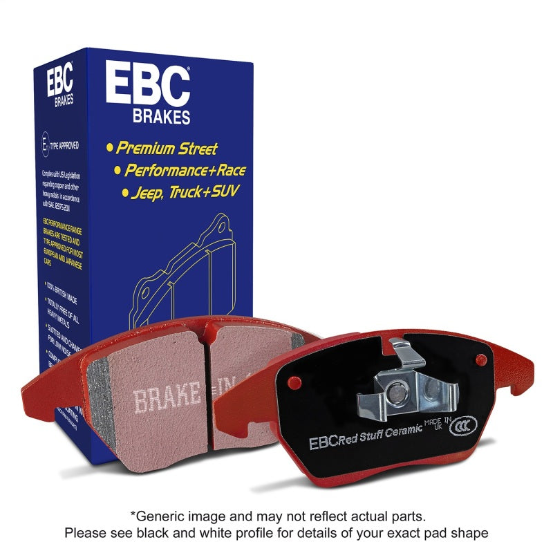 EBC 94-04 Ford Mustang 4.6 Cobra Redstuff Rear Brake Pads