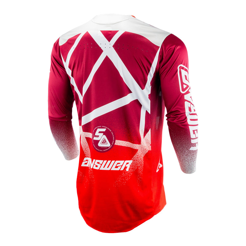 Answer 26 LE Elite Chaos Artifacts Jersey 50 Years Dark Red/Red/White - Large