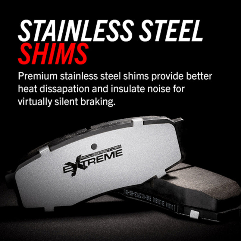 Power Stop 2024+ Ford Mustang Dark Horse Z26 Street Performance Carbon-Fiber Ceramic Brake Pads