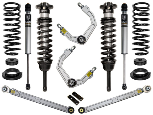 ICON 03-09 Lexus GX470 0-3.5in Stage 3 Suspension System w/ Billet UCA