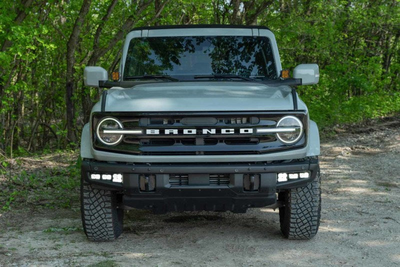 Diode Dynamics 21-Up Ford Bronco Stage Series Fog Pocket Kit - White Sport