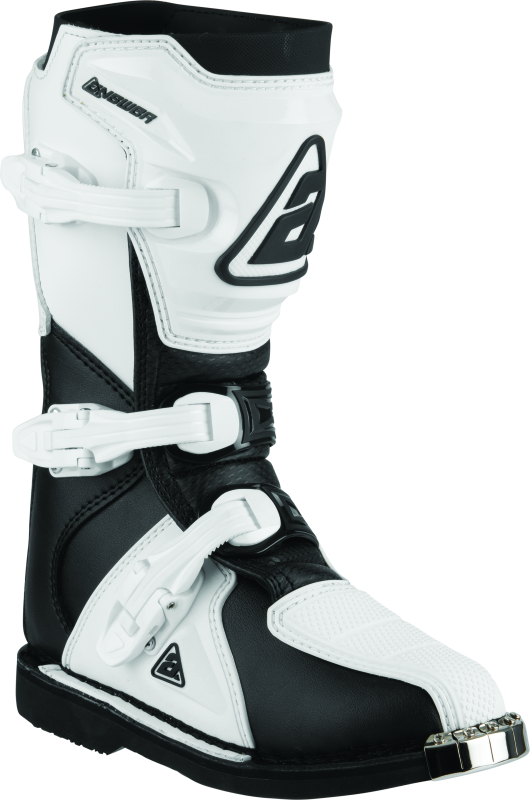 Answer AR1 Boot Black/White Youth Size - 3