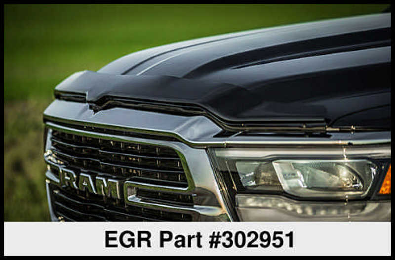 EGR 2019 Dodge Ram 1500 Superguard Hood Shield - Dark Smoke