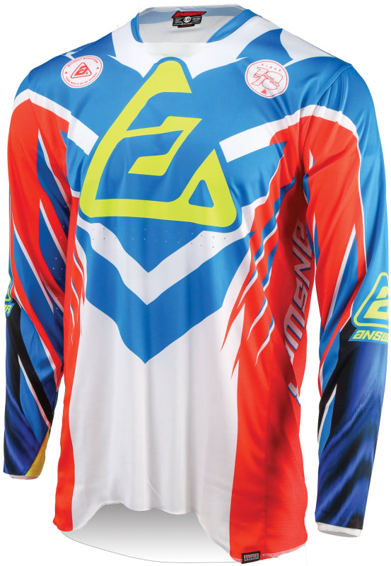 Answer Elite Xotic Jersey Red/White/Blue - Large