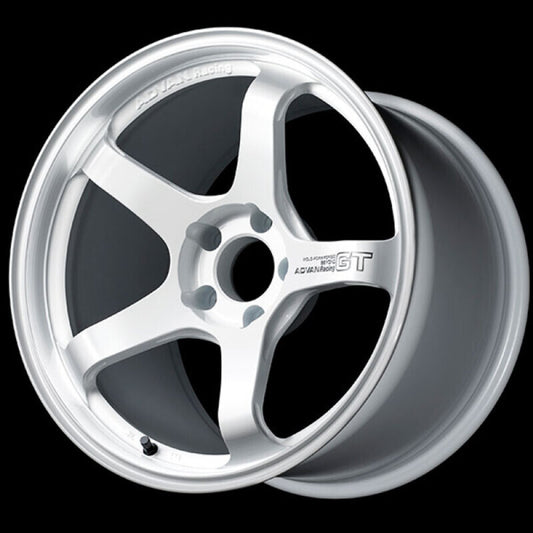 Advan GT Beyond 18x9.5 +45 5-100 Racing White Wheel