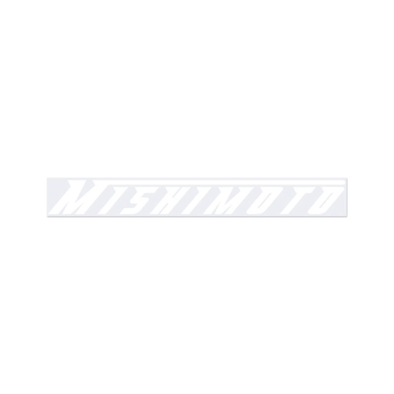 Mishimoto Small Silver Decal