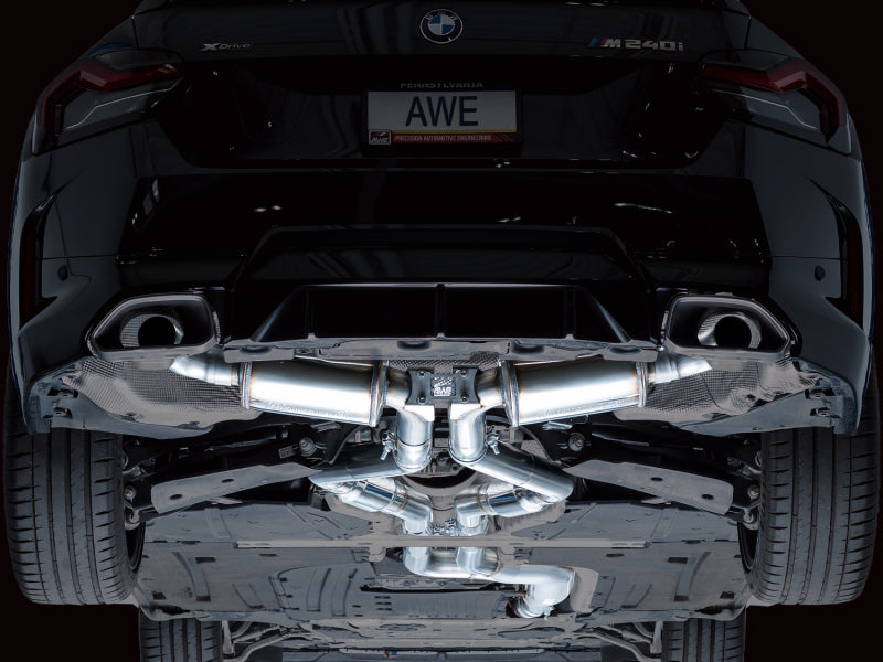 AWE Tuning 22-26 BMW M240i (G42) Touring Edition Exhaust - OE Tips