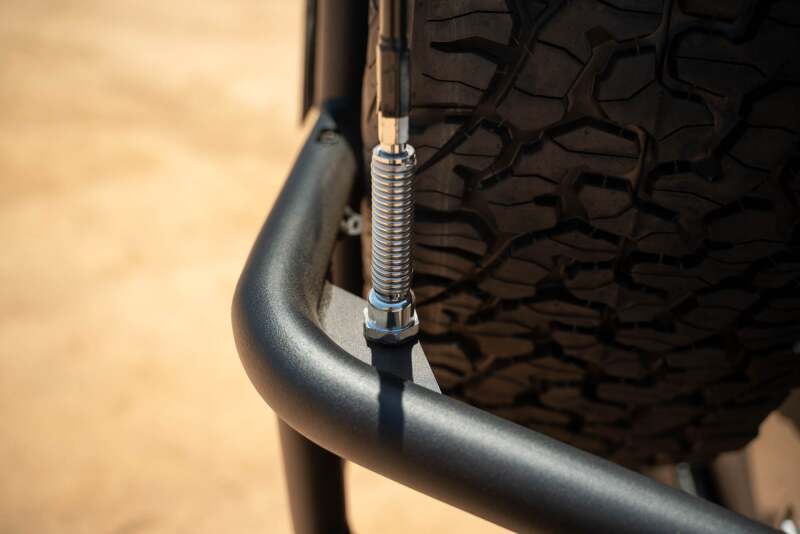 DV8 Offroad 07-18 Jeep Wrangler JK Body Mounted Tire Carrier