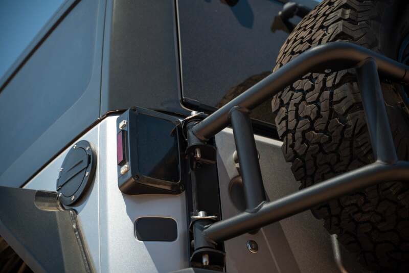 DV8 Offroad 07-18 Jeep Wrangler JK Body Mounted Tire Carrier