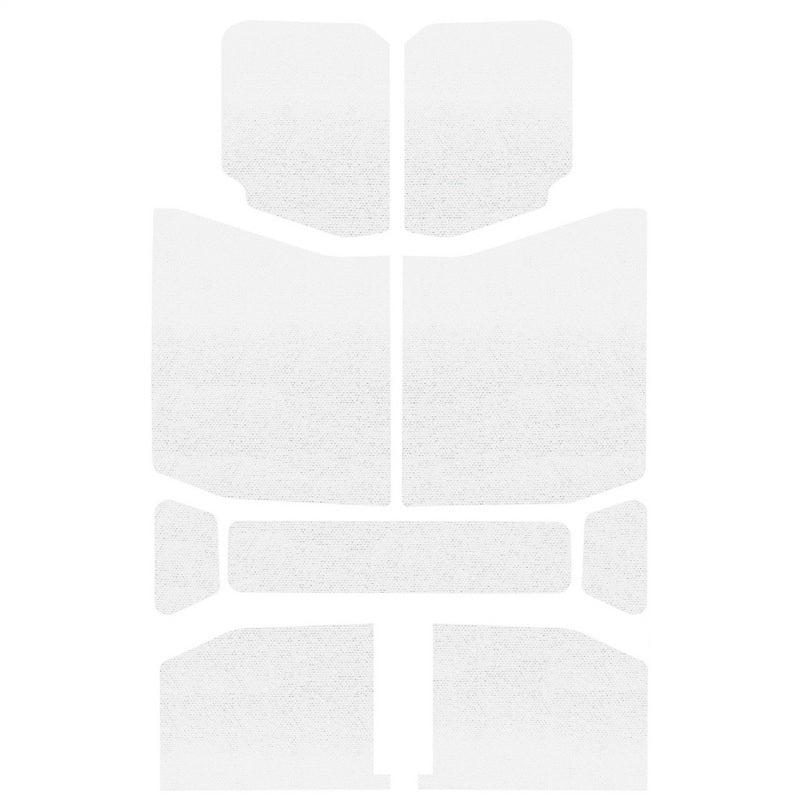 DEI 18-23 Jeep Wrangler JL 4-Door Boom Mat Headliner - 9 Piece - White