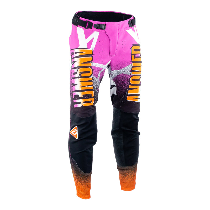 Answer 26 LE Elite Chaos Artifacts Pants 50 Years Purple/Black/Orange Size - 32