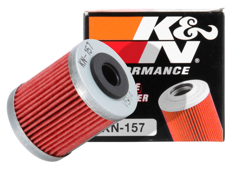 K&N Oil Filter 1.625in OD x 2.063in H for 99-07 KTM 250/400/450/520/525/540/625/660/690 (2nd Filter)