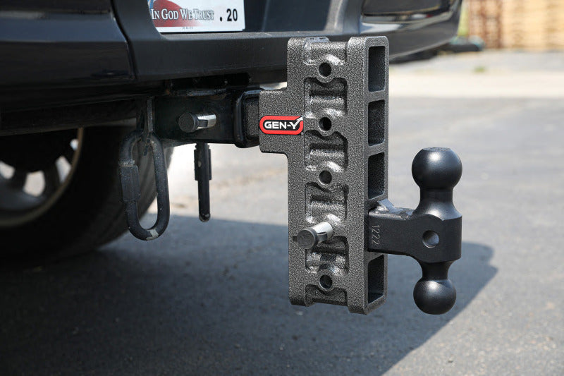 Gen-Y Mega Duty 2in Shank 10in Drop 2K TW 16K Hitch w/GH-051 Dual-Ball