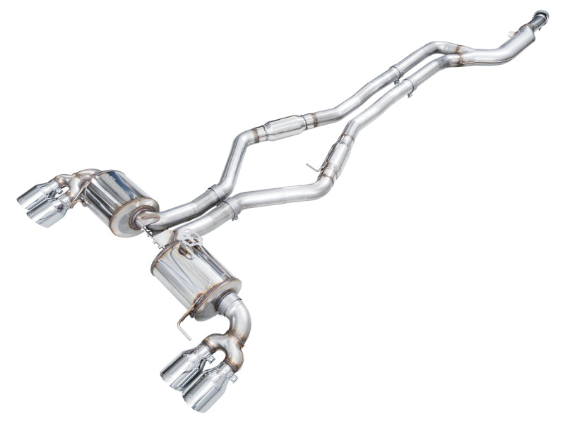 AWE Tuning 22-26 BMW M240i (G42) Touring Edition Exhaust - Chrome Silver Tips