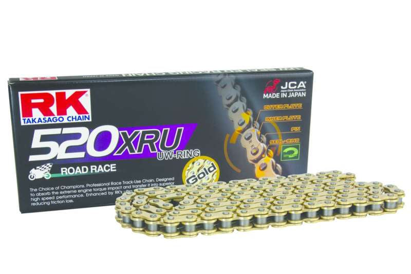 RK Chain GB520XRU-120L U-Ring - Gold