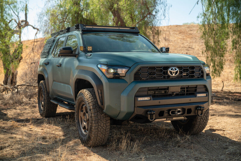 DV8 Offroad 2025 Toyota 4Runner Front Bumper w/ Centric Winch
