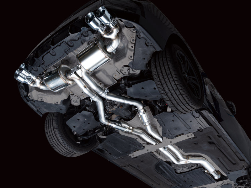 AWE Tuning 22-26 BMW M240i (G42) Touring Edition Exhaust - Chrome Silver Tips
